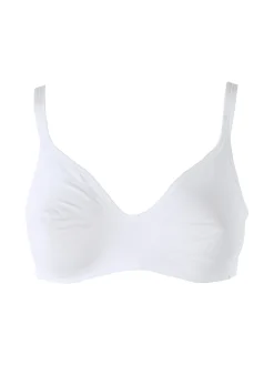 Gios AROMA Reggiseno con coppe preformate in cotone COPPA B - bianco
