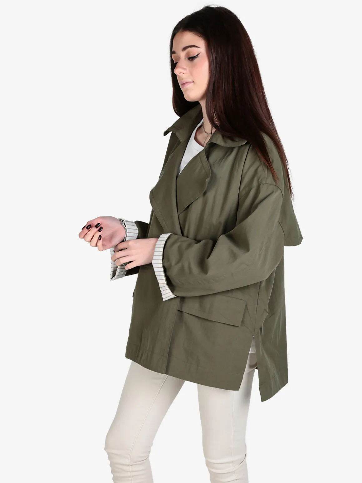 Gioya Giacca leggera da donna oversize