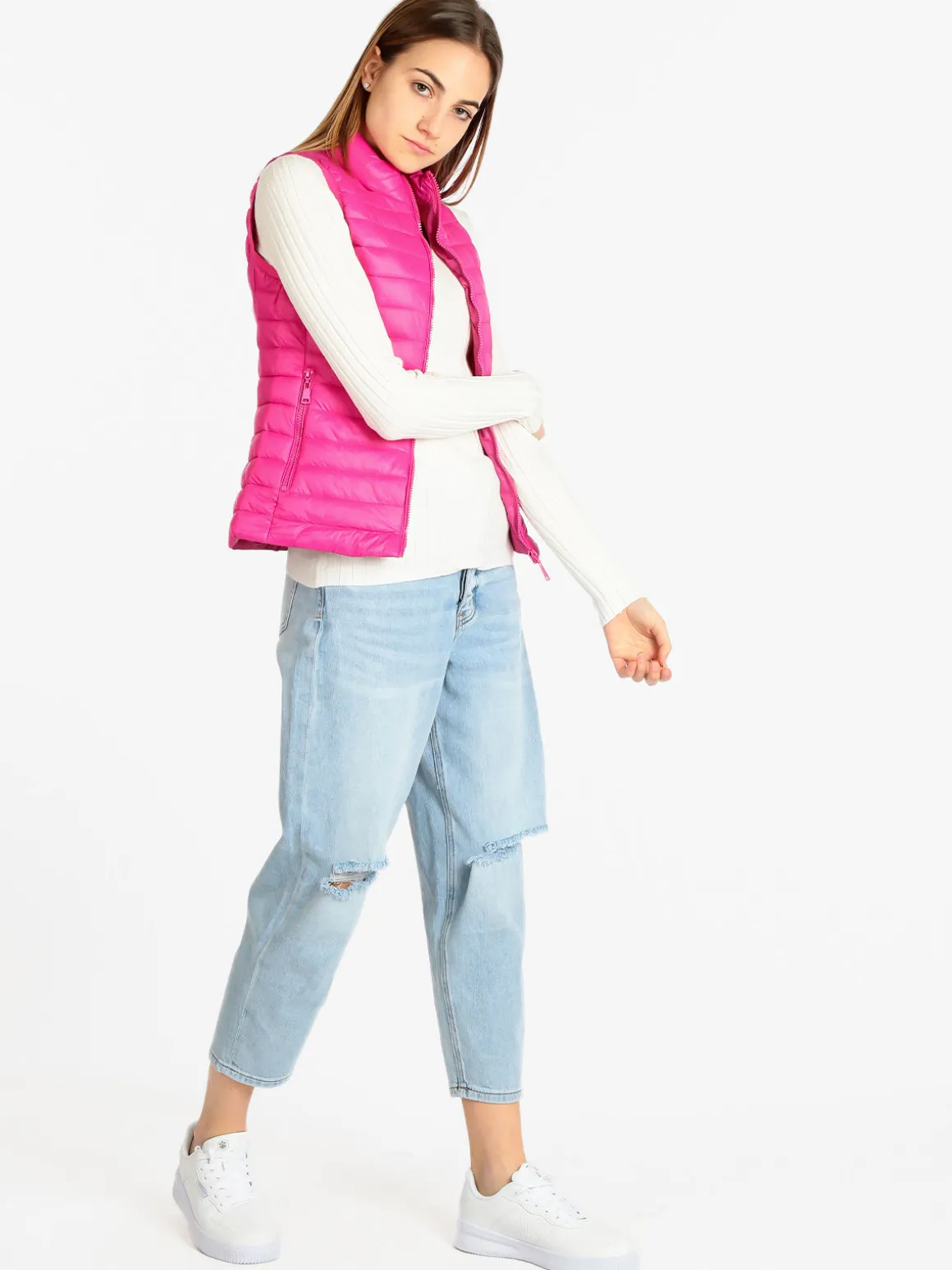 Gioya Jeans donna modello boyfriend con tasche ricamate