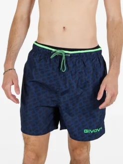 Givova Boxer da mare uomo con stampe
