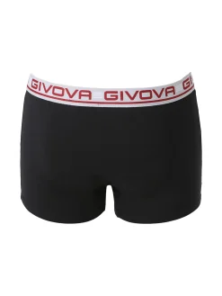 Givova Boxer da uomo in cotone bielastico - nero