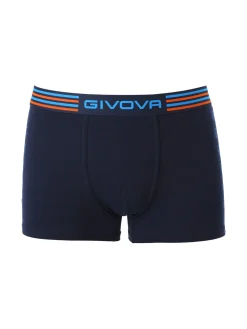 Givova Boxer da uomo in cotone stretch - blu scuro