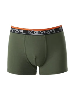 Givova Boxer da uomo in cotone bielastico - militare