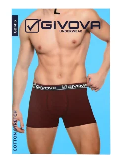 Givova Boxer da uomo in cotone bielastico - militare