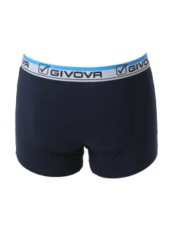 Givova Boxer da uomo in cotone bielastico - blu scuro