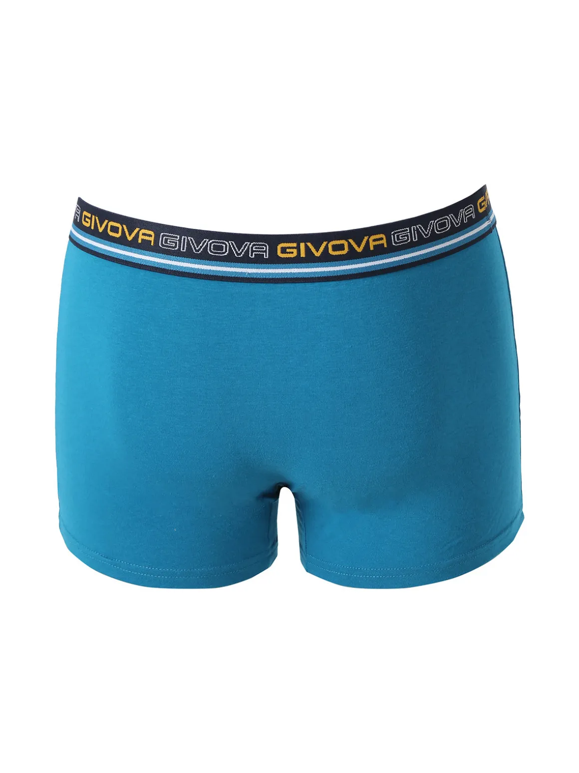 Givova Boxer da uomo in cotone bielastico - turchese
