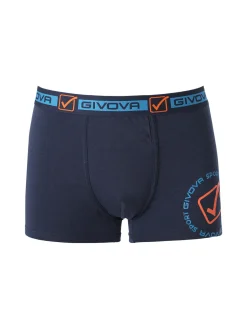 Givova Boxer da uomo in cotone bielastico - blu scuro