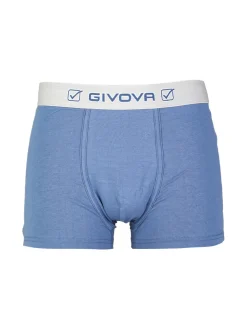 Givova Boxer da uomo tinta unita in cotone bielastico