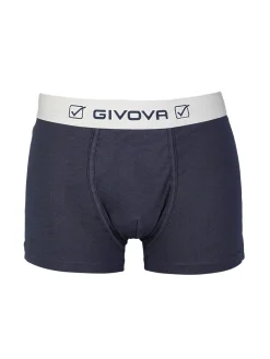 Givova Boxer da uomo tinta unita in cotone bielastico