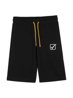 Givova Completo corto da bambino in cotone con t-shirt e bermuda - giallo