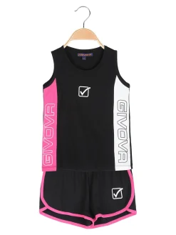 Givova Completo corto da bambina canotta e shorts