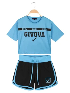 Givova Completo corto da bambina 2 pezzi