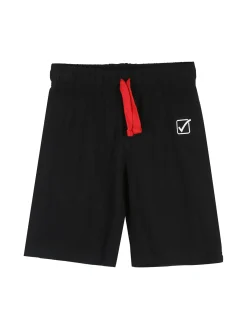 Givova Completo corto da ragazzo in cotone con t-shirt e bermuda - rosso