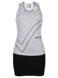 Givova Completo donna top + gonna in cotone