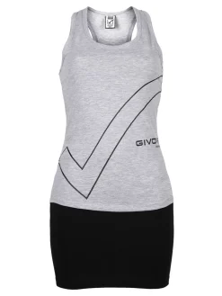 Givova Completo donna top + gonna in cotone