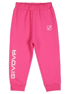 Givova Completo 2 pezzi da neonata con felpa e pantaloni tuta - fucsia