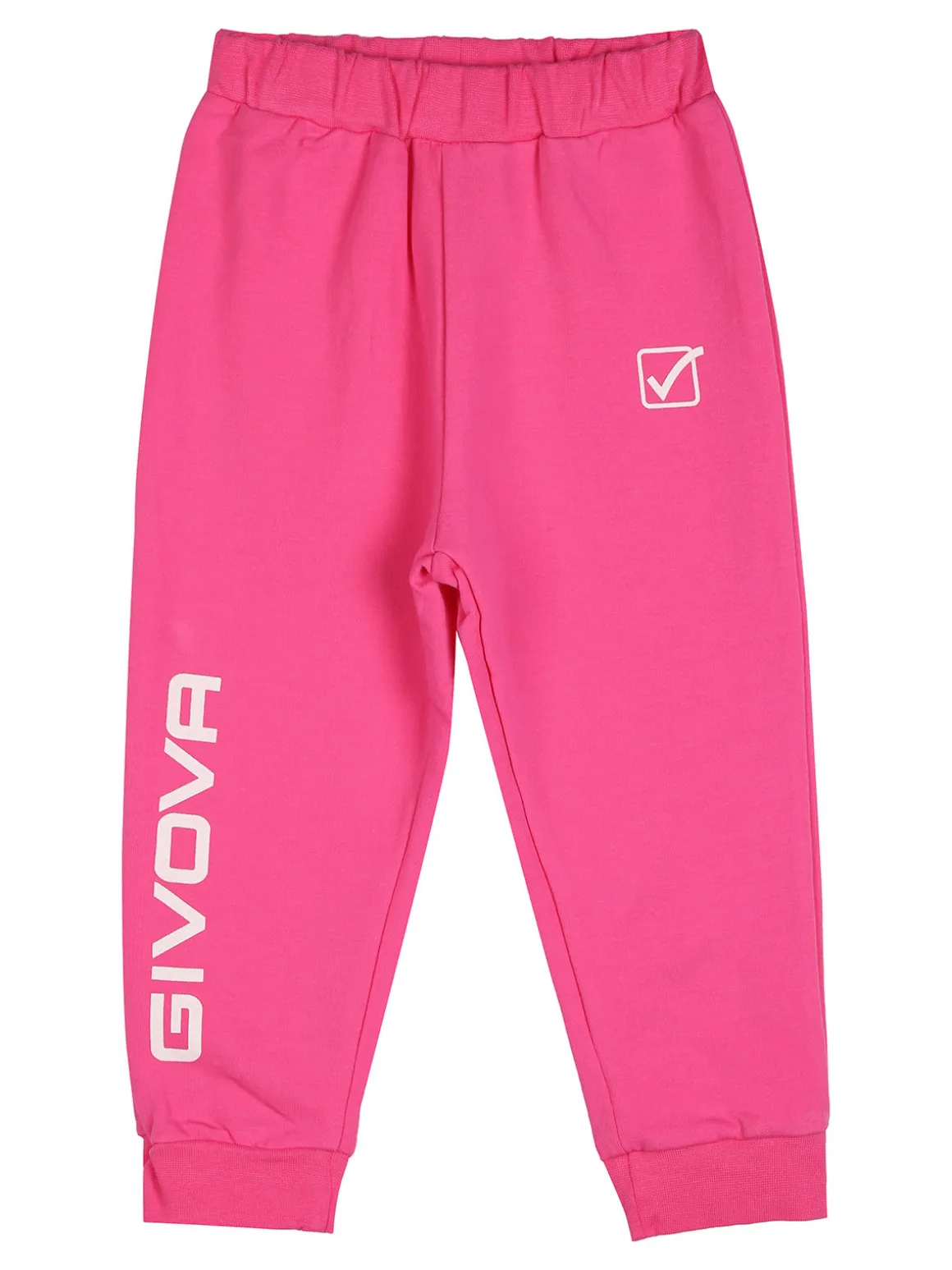 Givova Completo 2 pezzi da neonata con felpa e pantaloni tuta - fucsia