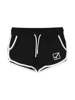 Givova Completo sportivo da ragazza con top e shorts - nero