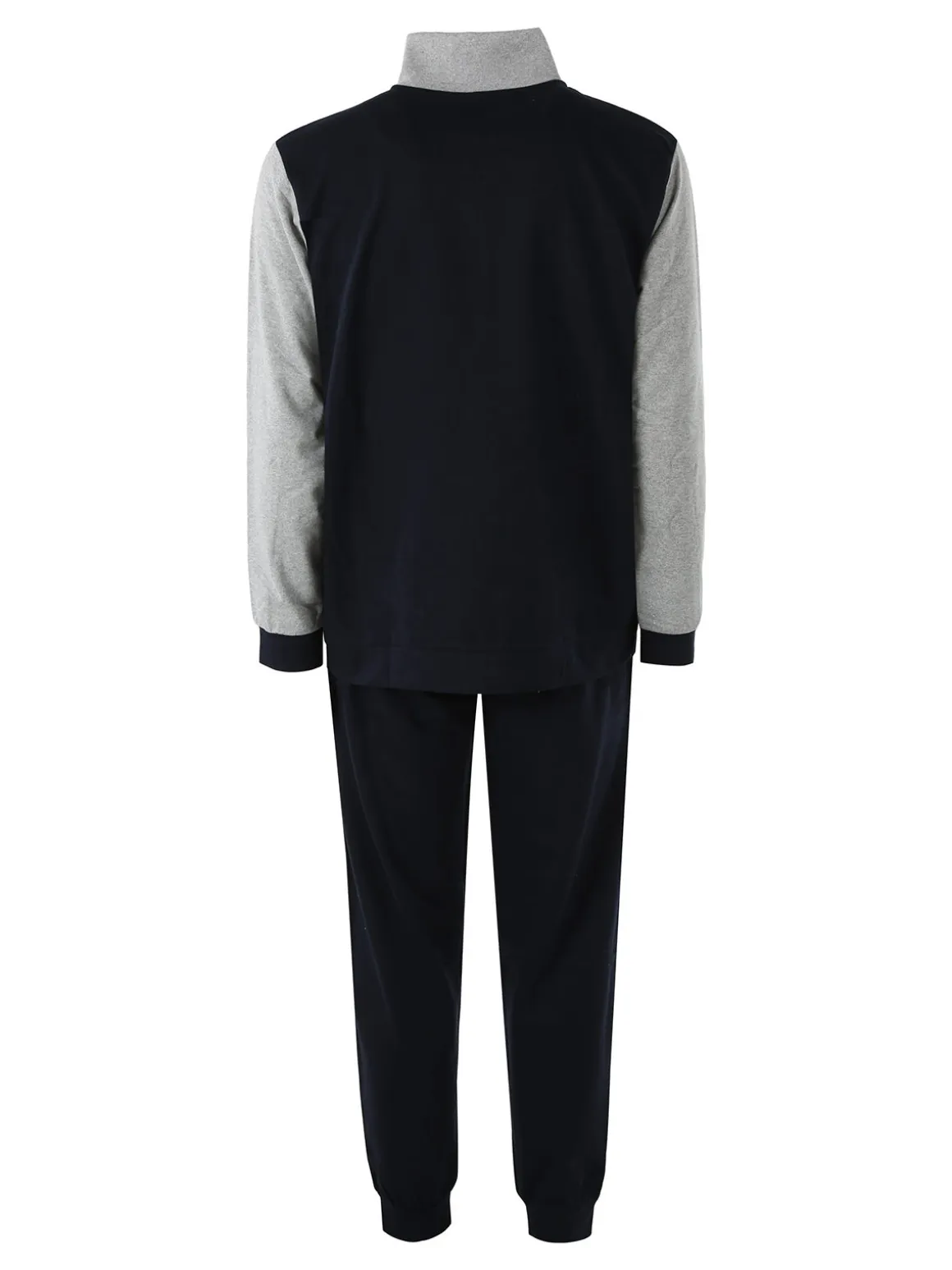 Givova Completo tuta da uomo full zip in cotone - blu scuro