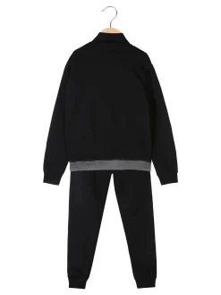 Givova Completo tuta 2 pezzi da bambino con zip - verde chiaro