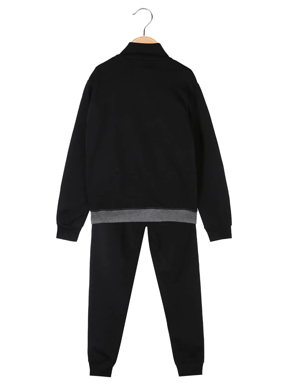 Givova Completo tuta 2 pezzi da bambino con zip - verde chiaro