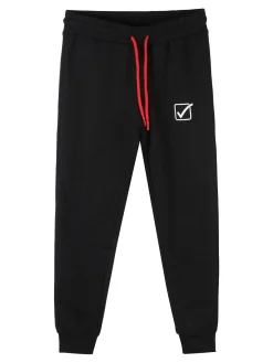 Givova Completo tuta 2 pezzi girocollo da bambino con logo - nero