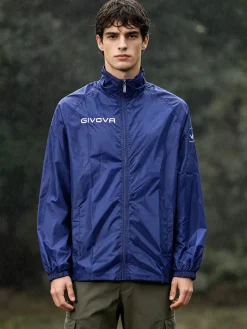 Givova Giacca a vento da uomo con zip