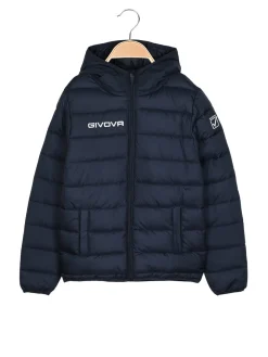 Givova Giubbotto da bambino con cappuccio e zip
