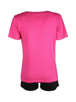 Givova Pigiama corto da donna in cotone con t-shirt e shorts