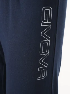 Givova Pigiama lungo da uomo in misto cotone - blu