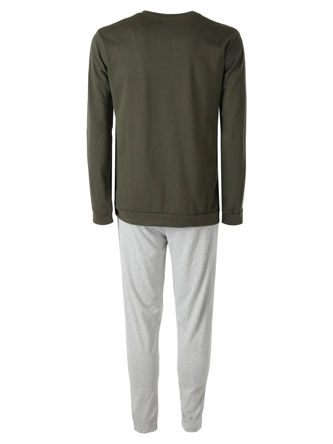 Givova Pigiama lungo da uomo in misto cotone - militare