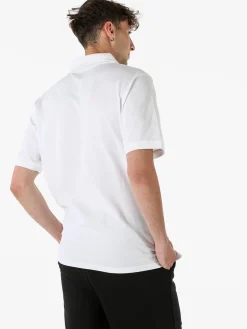 Givova Polo da uomo in cotone piquet a maniche corte - bianco