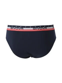 Givova Slip da uomo in cotone bielastico - blu scuro