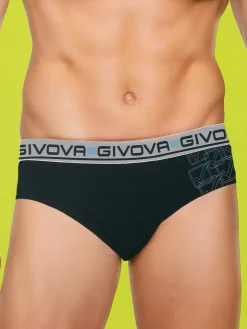Givova Slip da uomo in cotone bielastico - blu