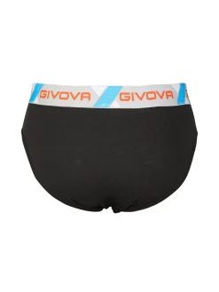 Givova Slip da uomo tinta unita in cotone bielastico
