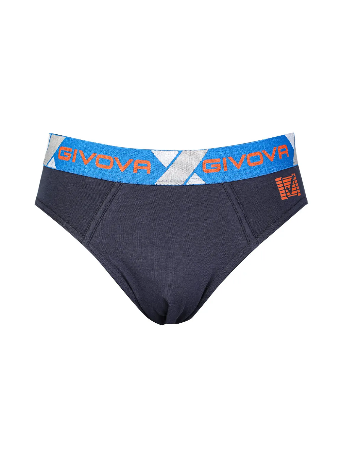 Givova Slip da uomo tinta unita in cotone bielastico