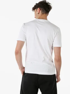 Givova T-shirt da uomo in cotone con logo - bianco