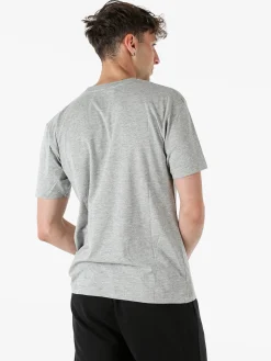 Givova T-shirt girocollo da uomo in cotone - grigio