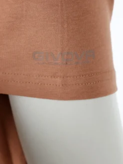 Givova T-shirt intima da uomo in cotone bielastico - cammello