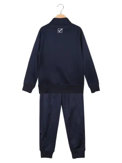 Givova Tuta sportiva 2 pezzi da bambini felpata - blu