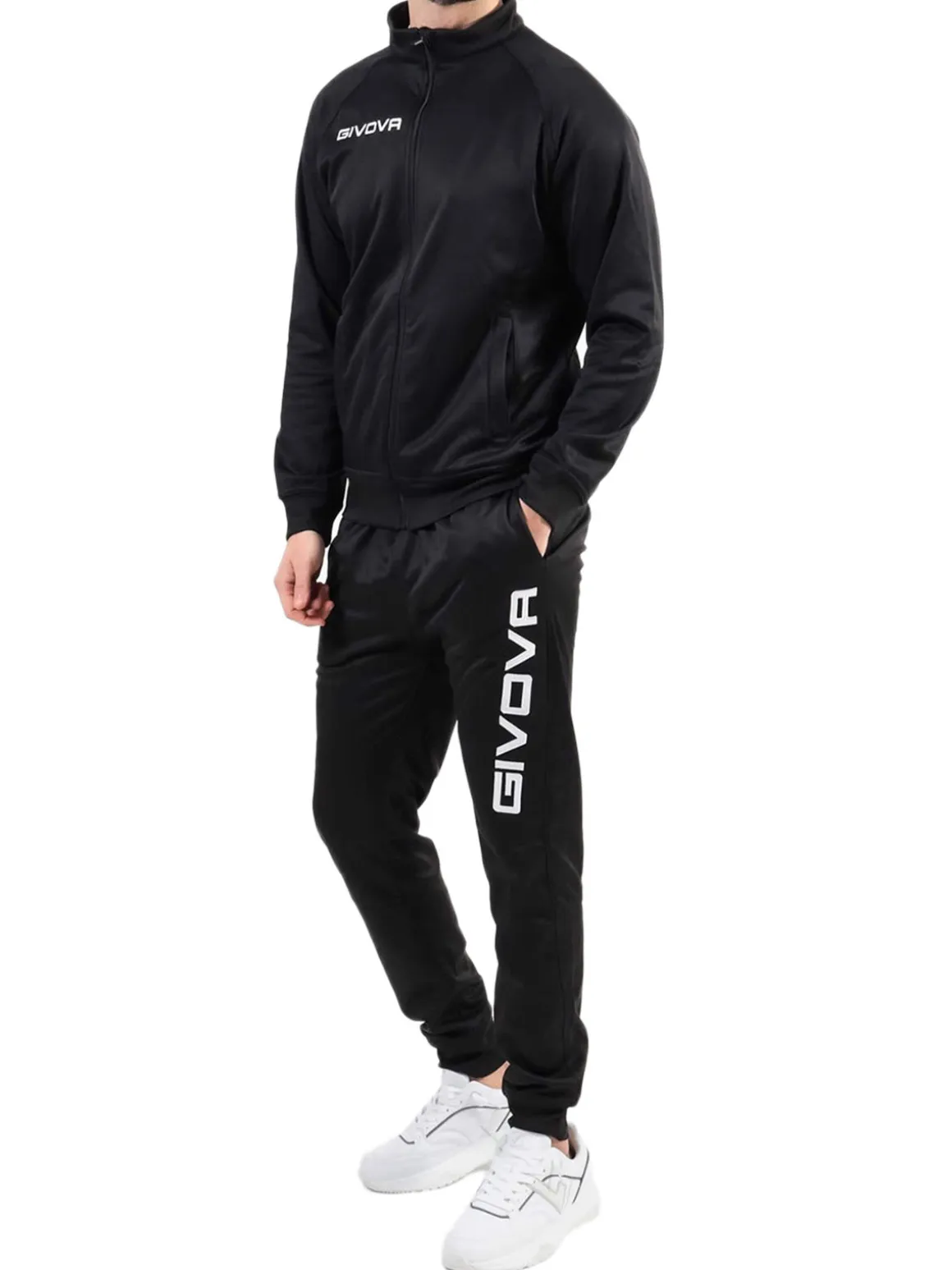 Givova Tuta sportiva unisex 2 pezzi felpata