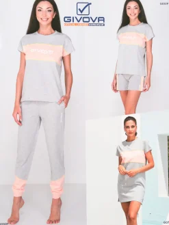 Givova Vestito da casa donna manica corta