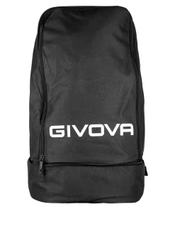 Givova Zaino sportivo con tasca porta scarpe - nero