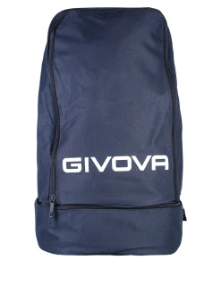 Givova Zaino sportivo con tasca porta scarpe - blu