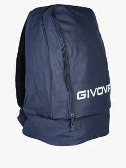 Givova Zaino sportivo con tasca porta scarpe - blu