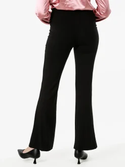 Gladys Leggings donna elasticizzati a zampa - nero