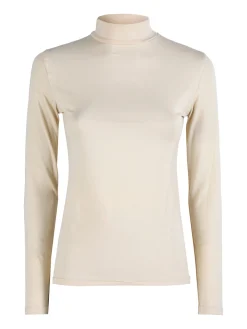 Gladys Maglia donna termo light a lupetto - naturale