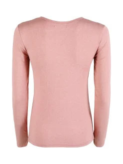Gladys Maglia girocollo da donna termo light - rosa