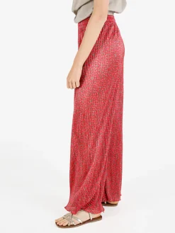 Gladys Pantaloni da donna a gamba larga plissettati