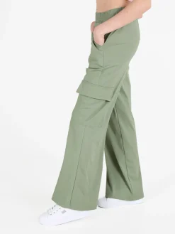 Gladys Pantaloni da donna cargo a gamba larga